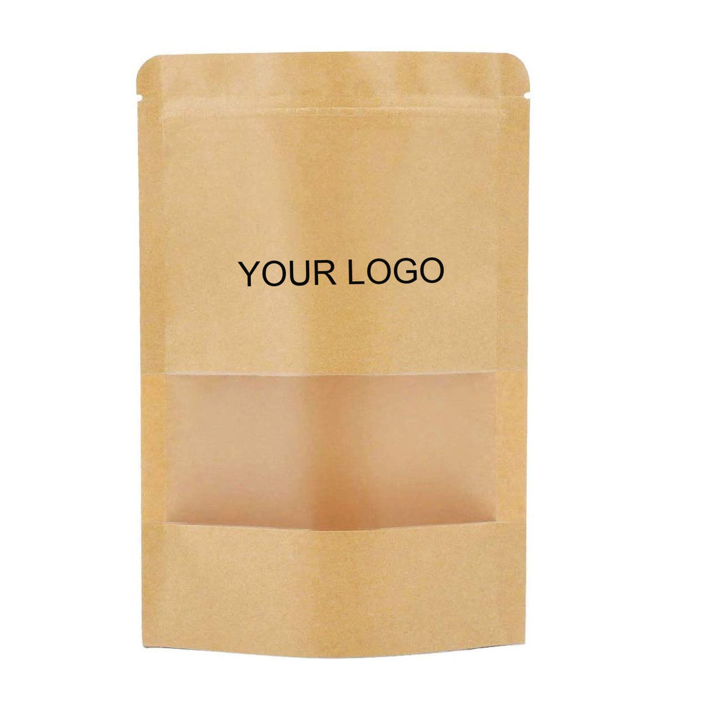 ZipLock Paper Pouches with Matte Window