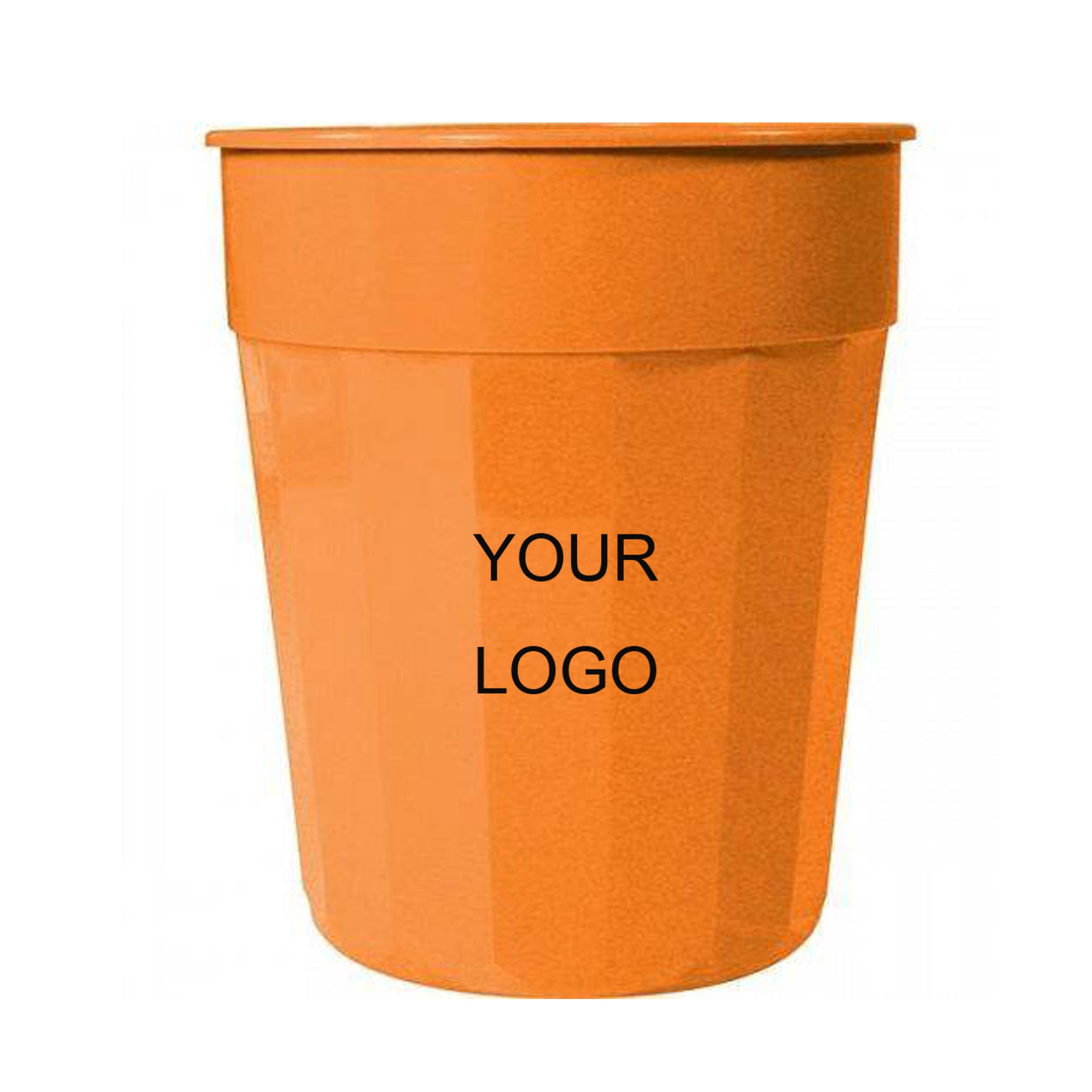 Squat Fluted Stadium Plastic Cup