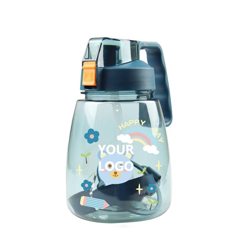 46oz Cute Water Bottle With Handle