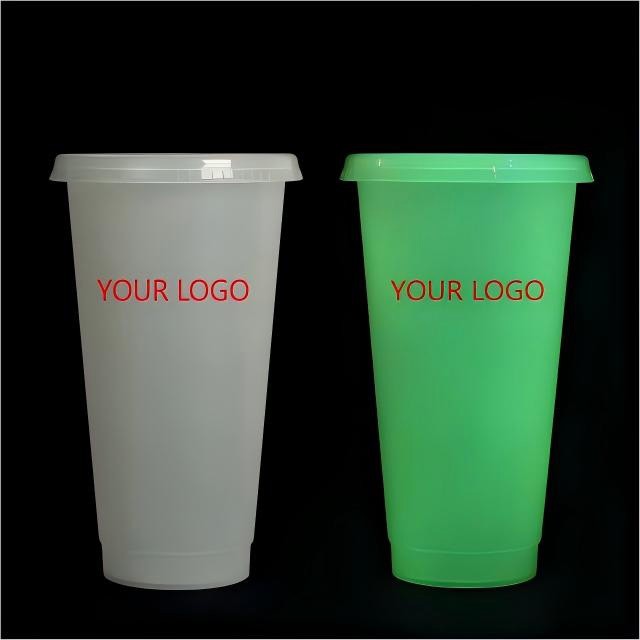 Luminescent Tumbler with Lid