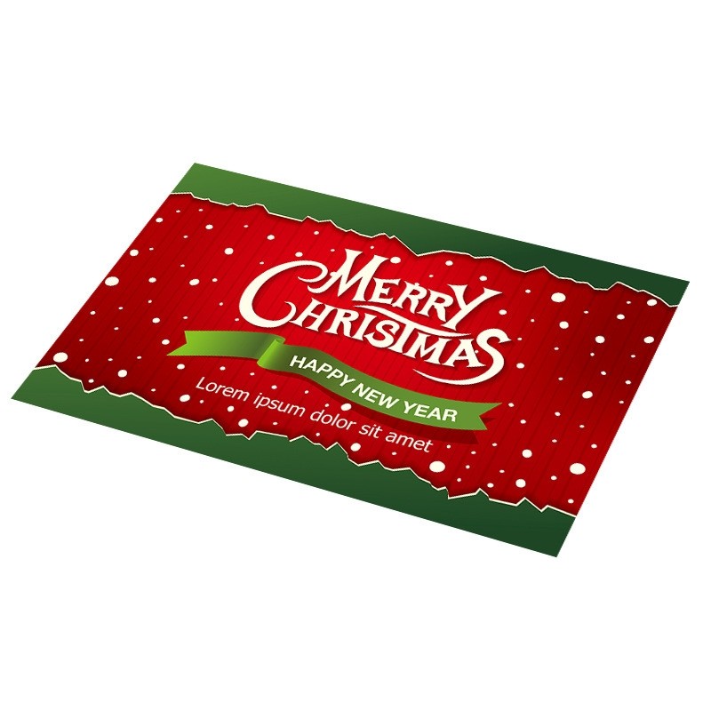 Christmas PVC Western Placemat
