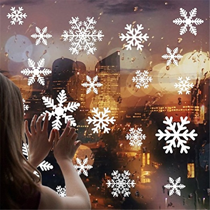 Christmas Snowflake Decorative Window Decal Stickers
