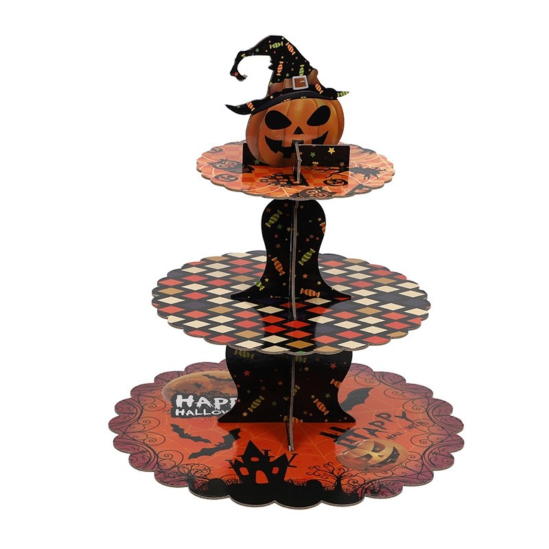 Halloween Cardboard 3 Tier Dessert Tower