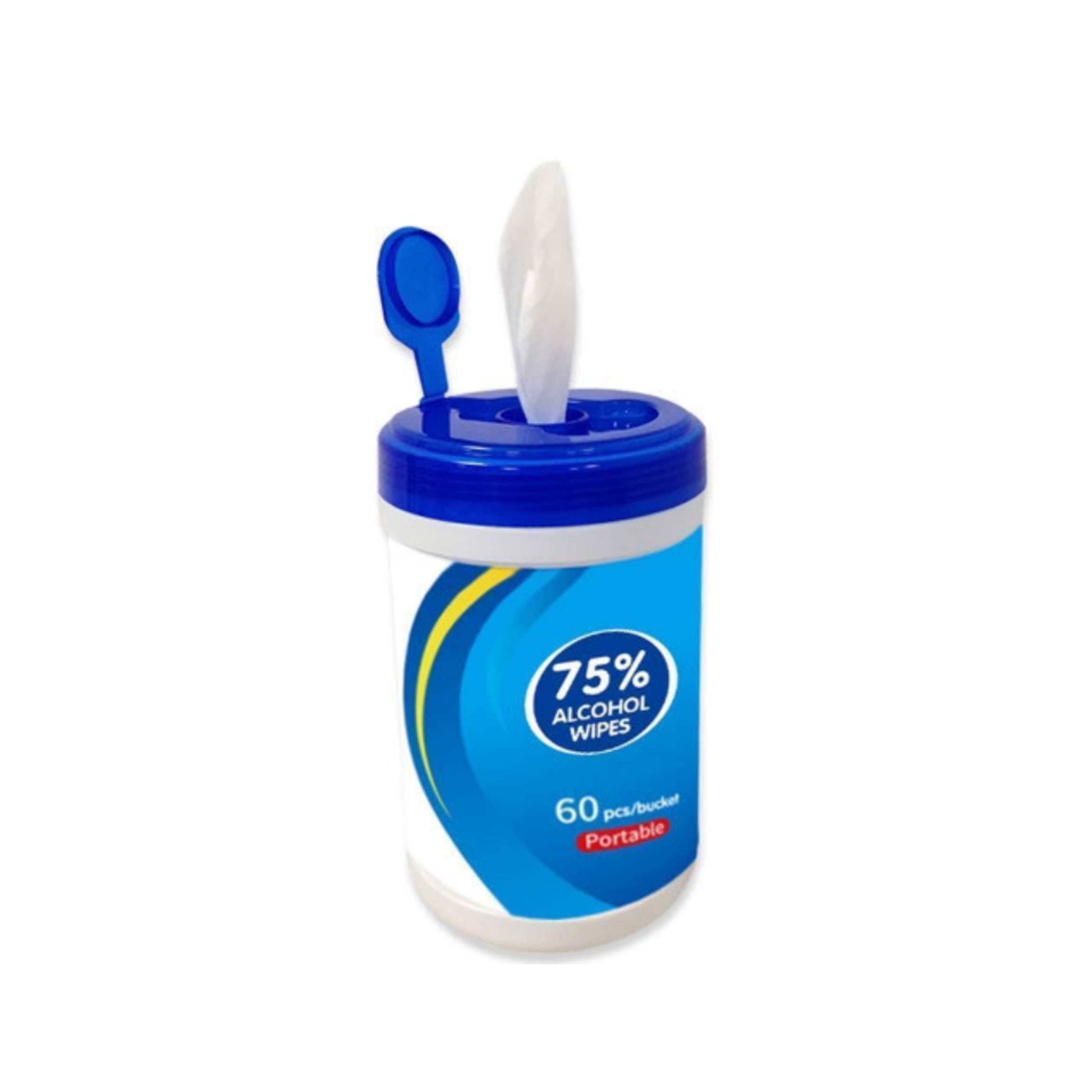 60 Piece 75% Alcohol Disinfecting Wipes