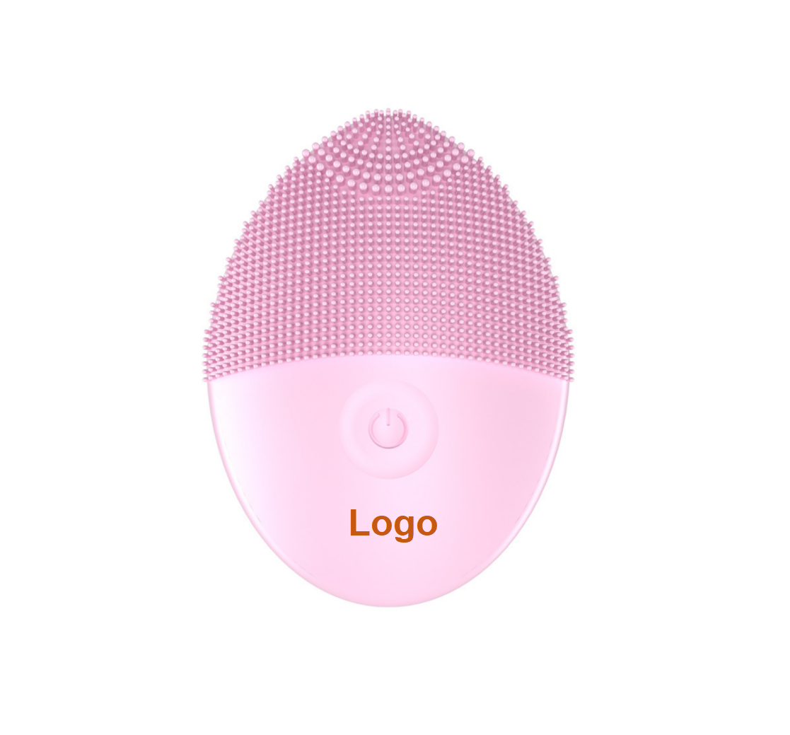 Electric Silicone Facial Cleansing Scrub Brush