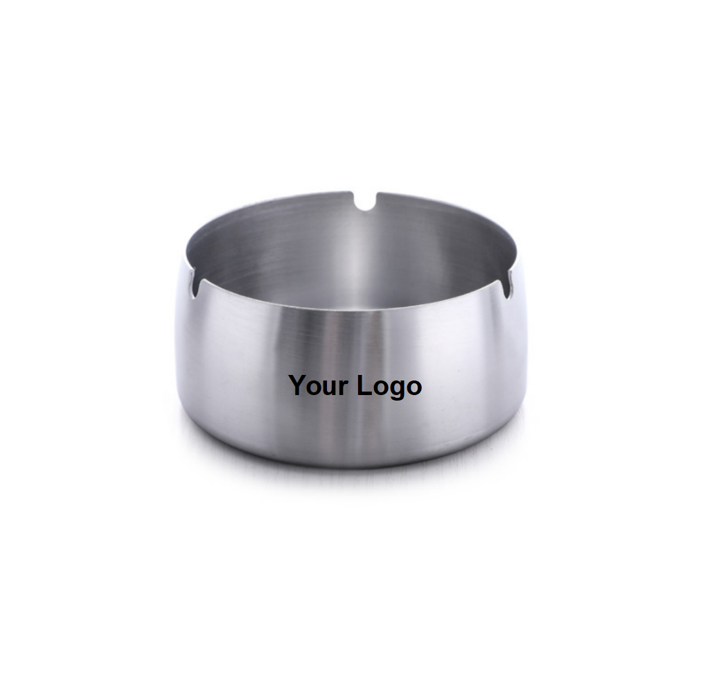 Tall Stainless Steel Ashtray