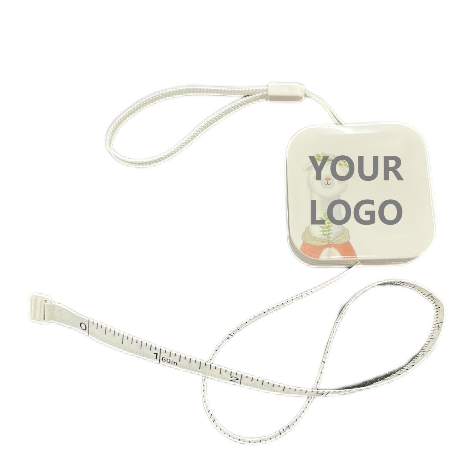 Mini Square Soft Tape Measure Wrist Strap