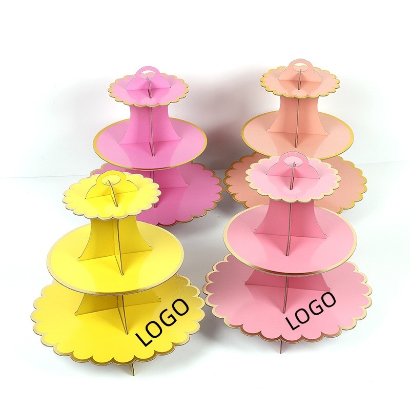 3 Tier Cardboard Dessert Tower