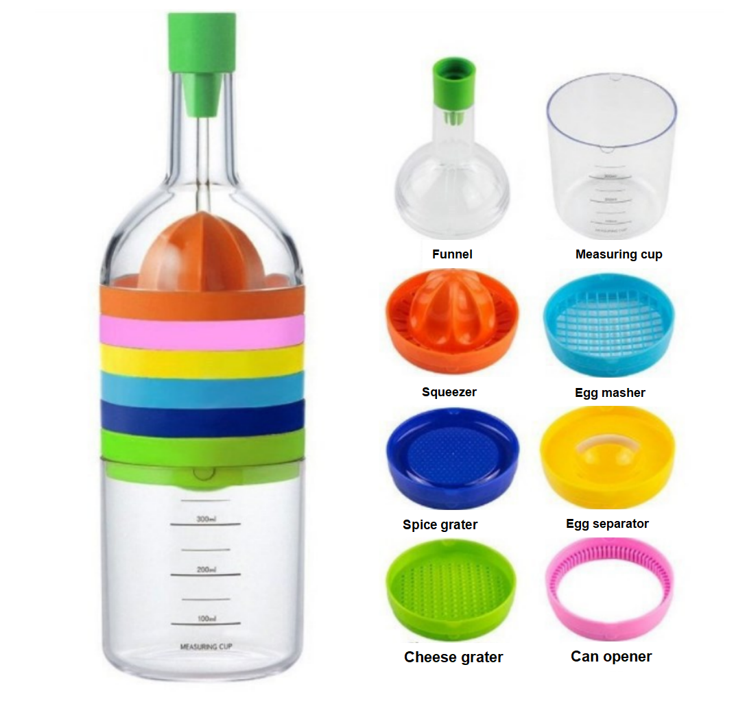 Multi Purpose Kitchen Bottle Set