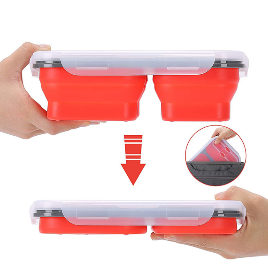 Collapsible Bento Lunch Box