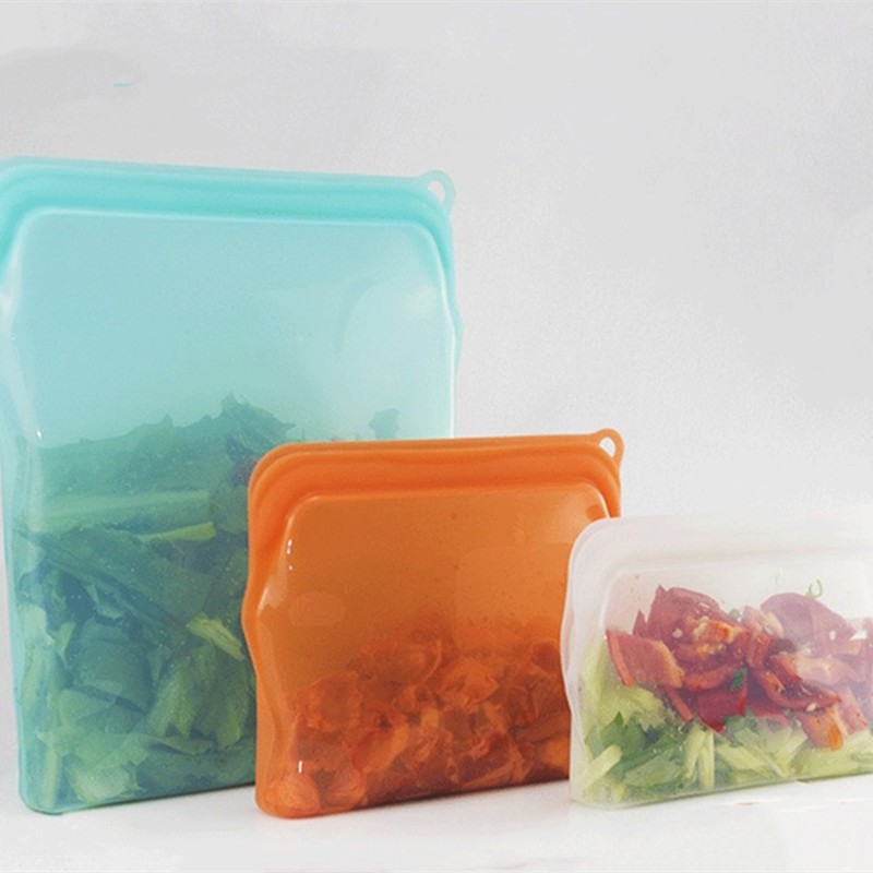Silicone Resealable Food Storage Bag