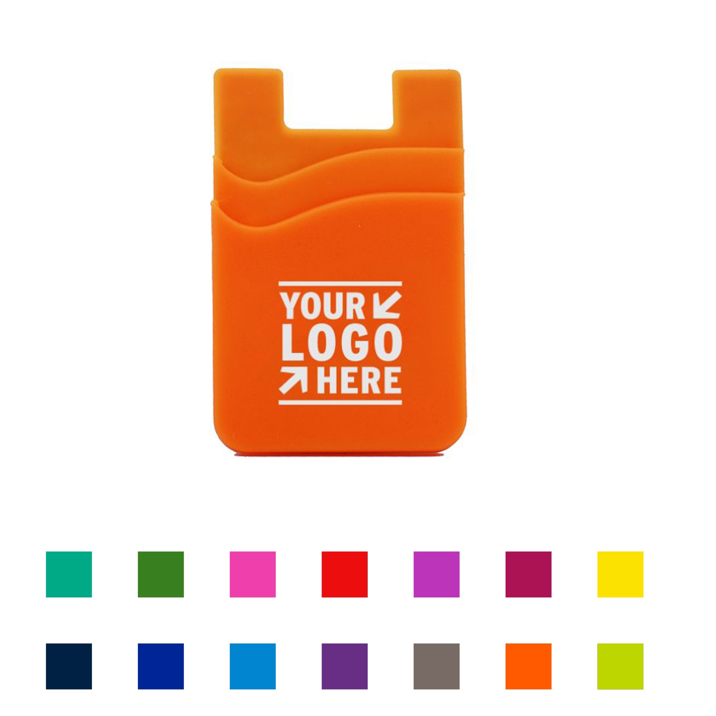 Double Pocket Silicone Wallet