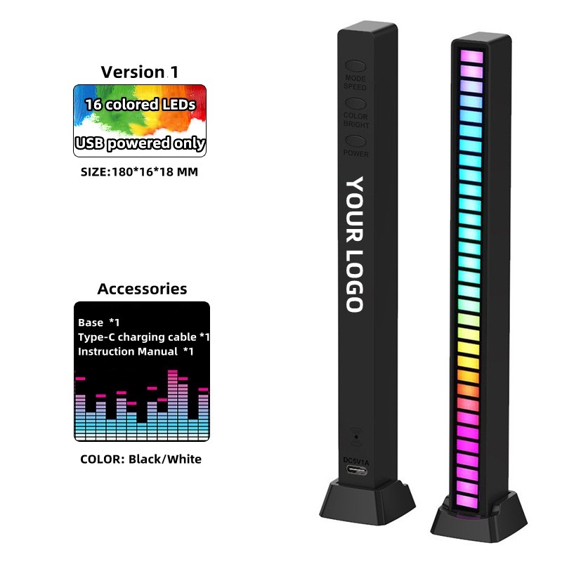 Sound Activated RGB Light Bar