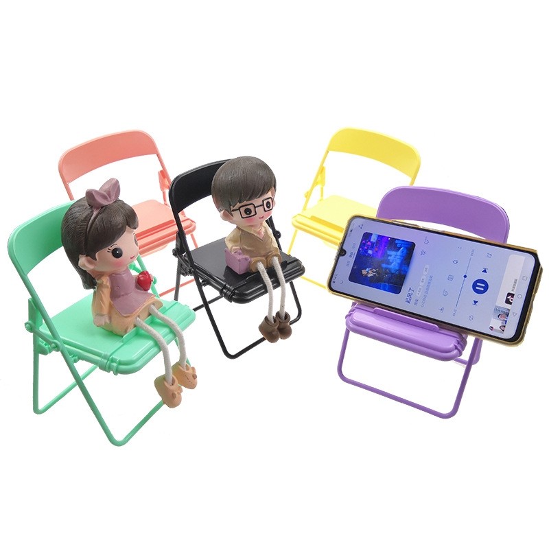 Folding Chair Cell Phone Stand