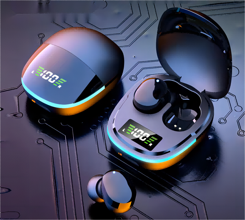Wireless Stereo Earbuds With Touch Screen