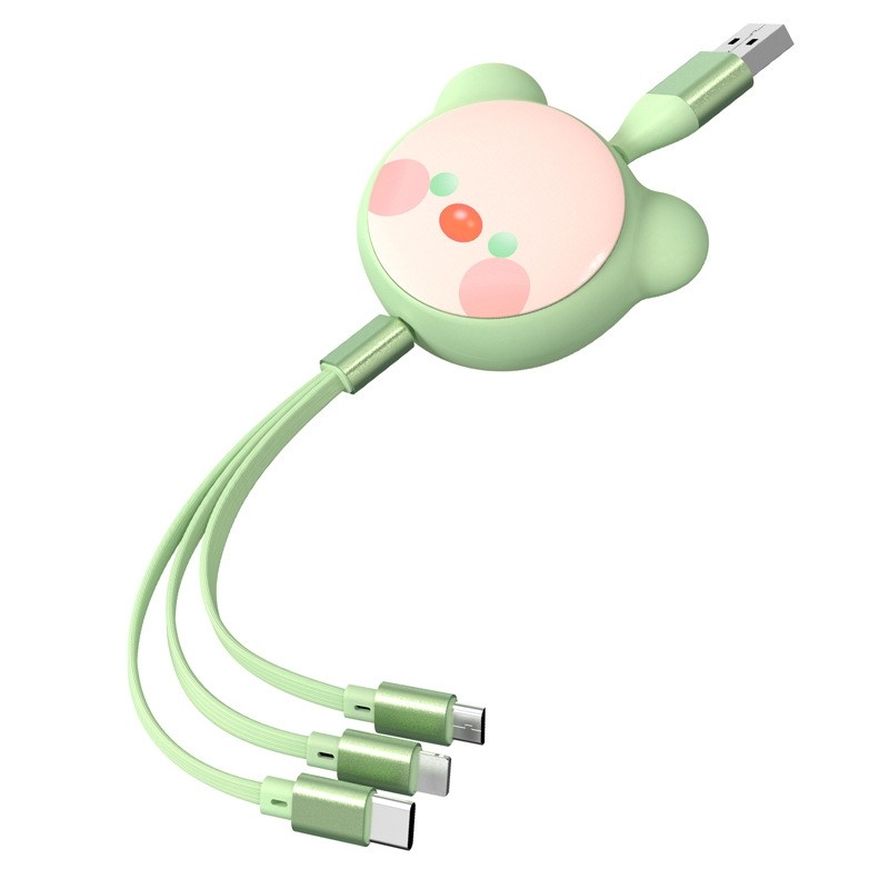 3 In 1 Telescopic Charging Cable