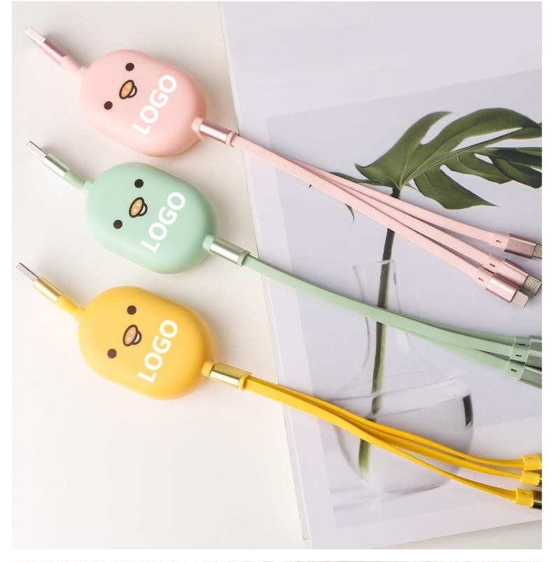 3 In 1 Telescopic Charging Cable