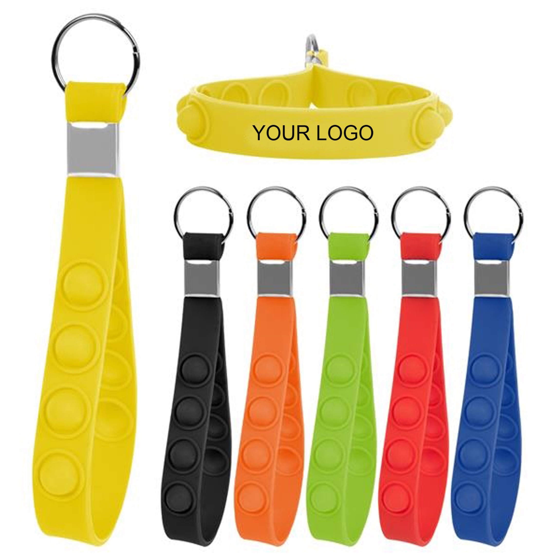 Pop bubble Stress Reliever Keychain