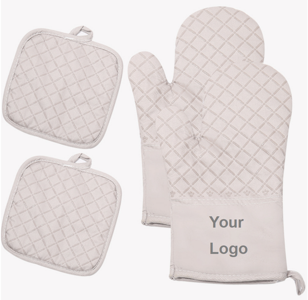 Anti-Slip Oven Mitts