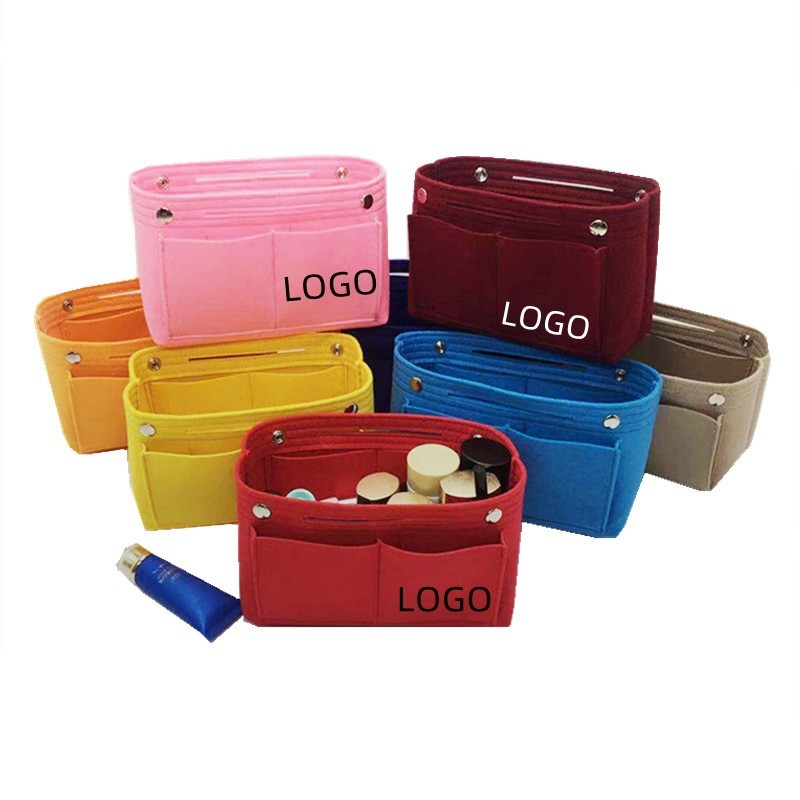 Medium Felt Cosmetic Bag