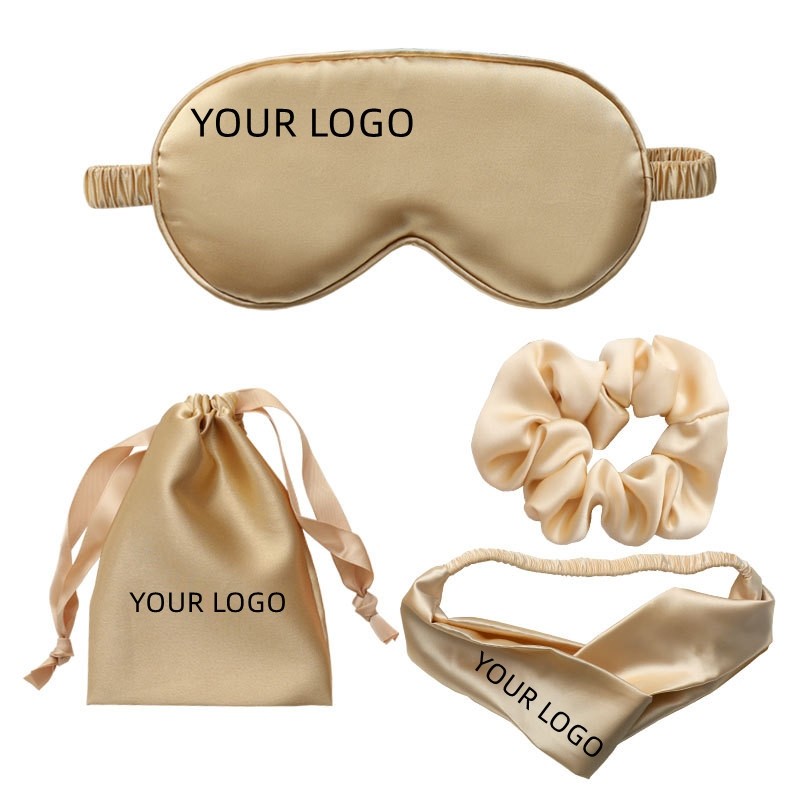 Imitation Silk Eye Mask Fou Sets