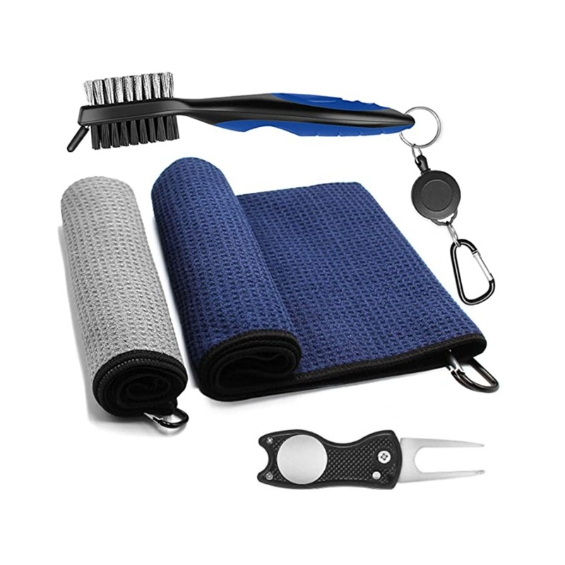 4-piece Golf Microfiber Towels Gifts Kit