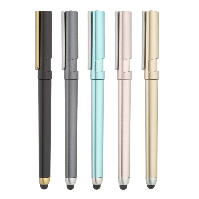 Ballpoint Pen With Touchscreen Tip & Phone holder