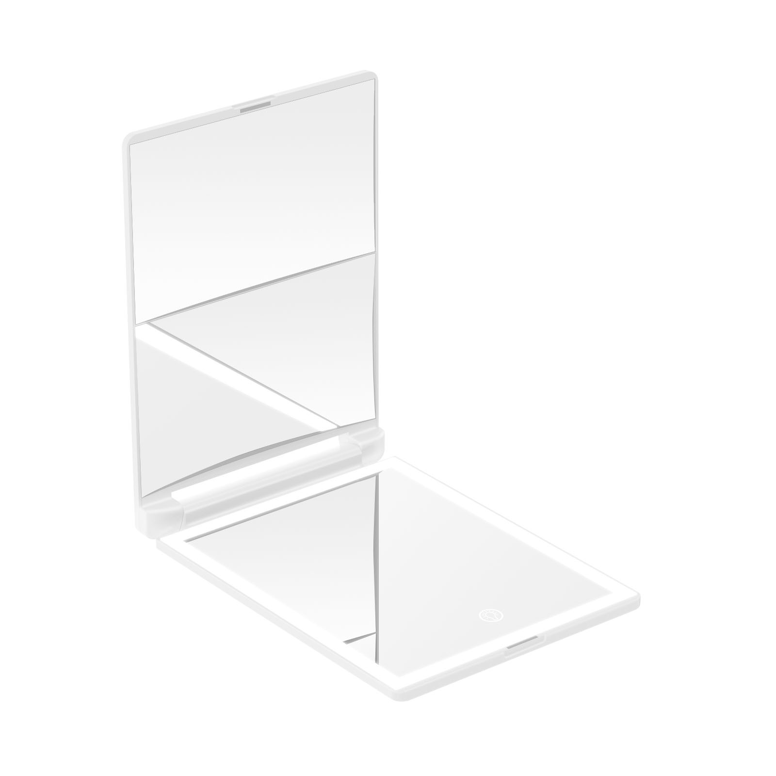 Multi-Magnification Folding LED Mirror
