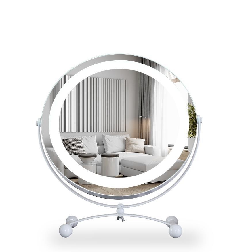 360 Rotating LED Lit Vanity Mirror
