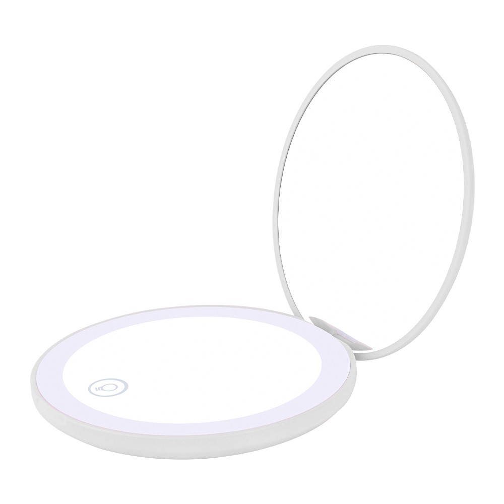 USB Type-C Magnifying Cosmetic Mirror Compact