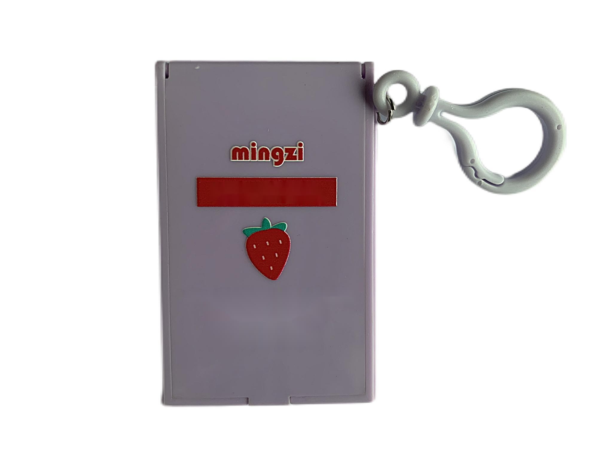 Personal Mirror Compact With Carabiner