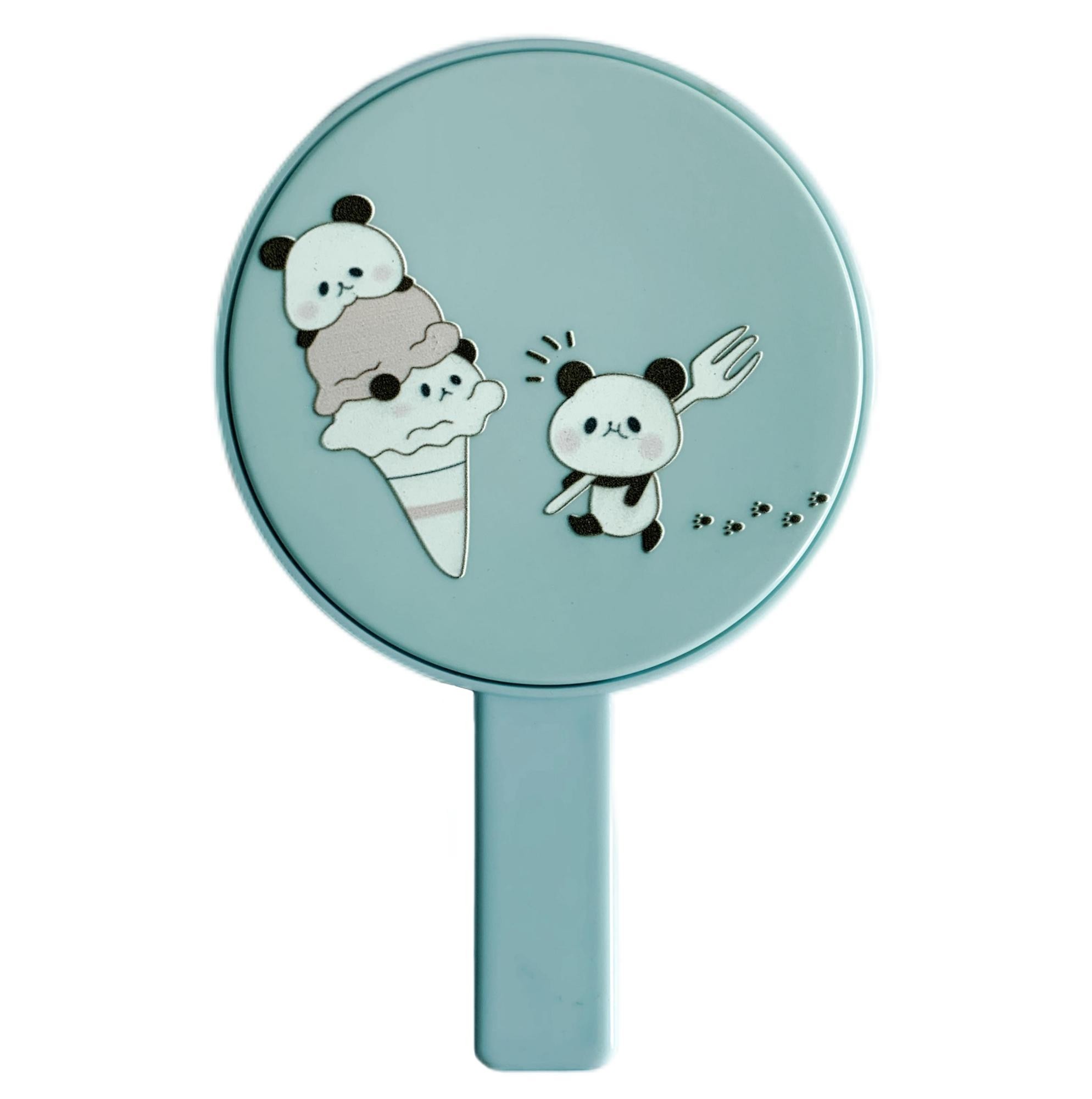 Handheld Embossed Mirror