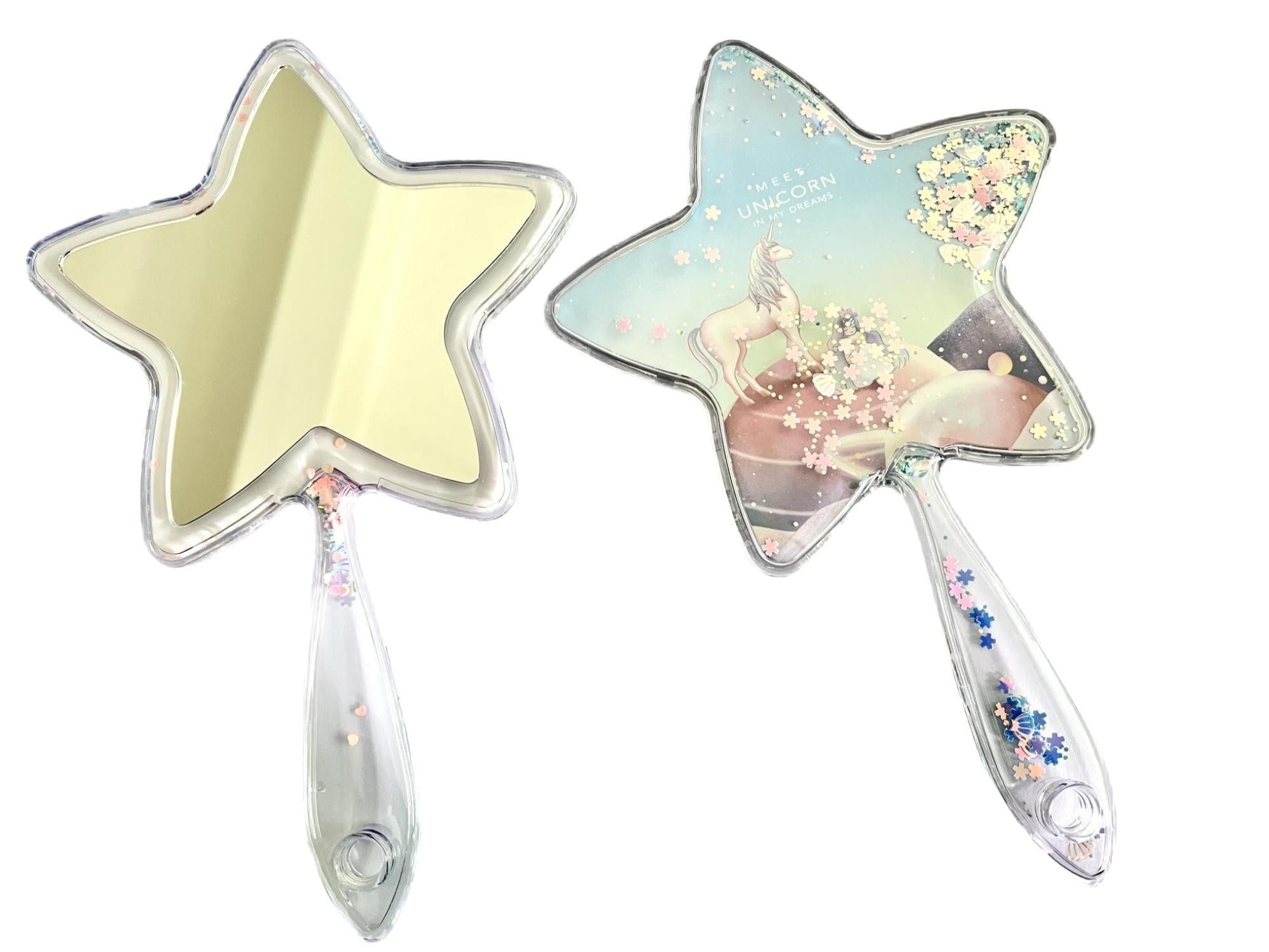 Glitter Handheld Mirror
