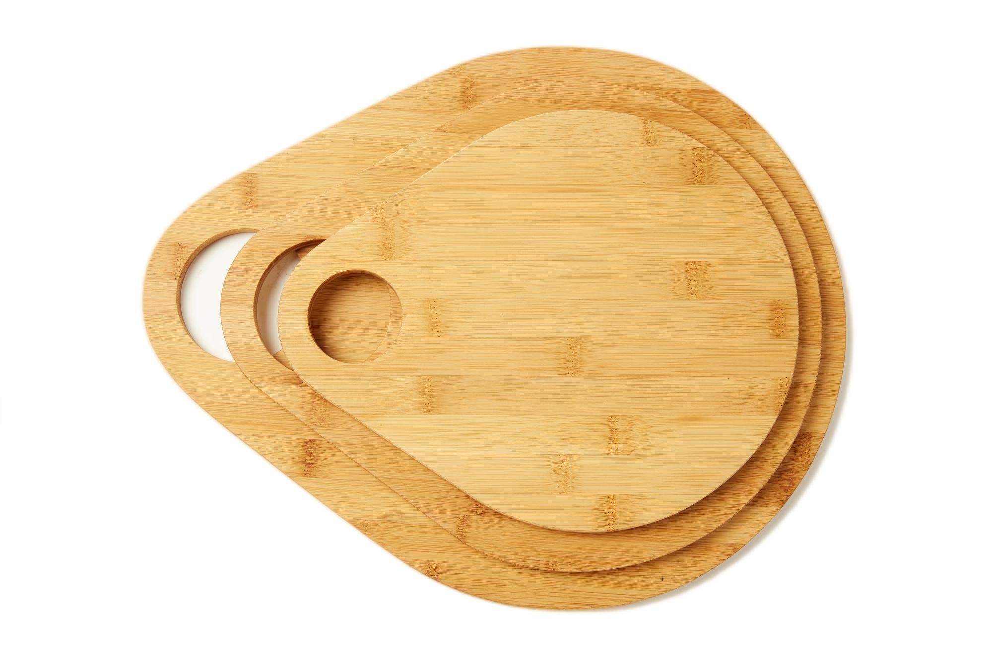 Bamboo Cutting Board - Teardrop Shape