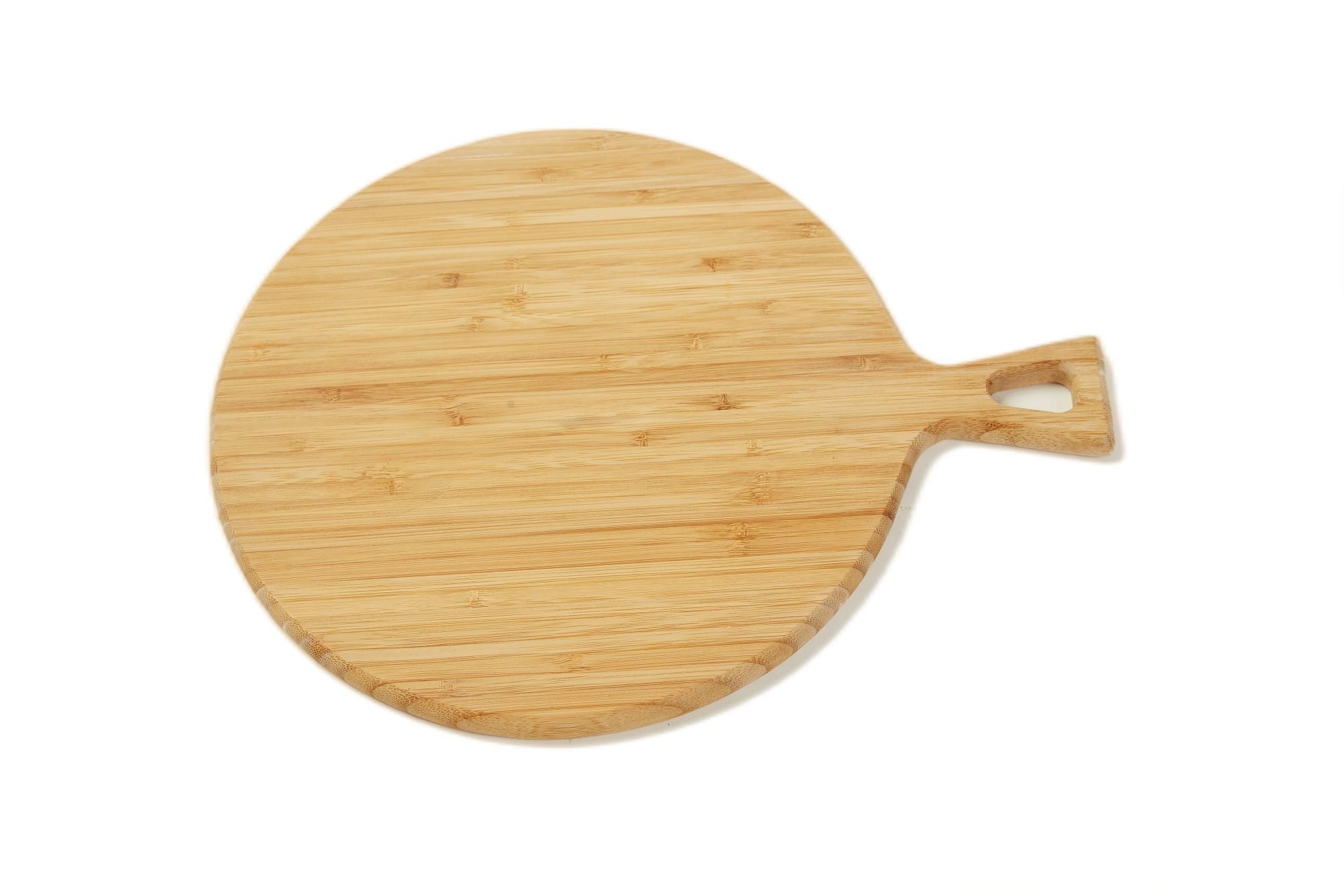 Handle Bamboo Pizza Board