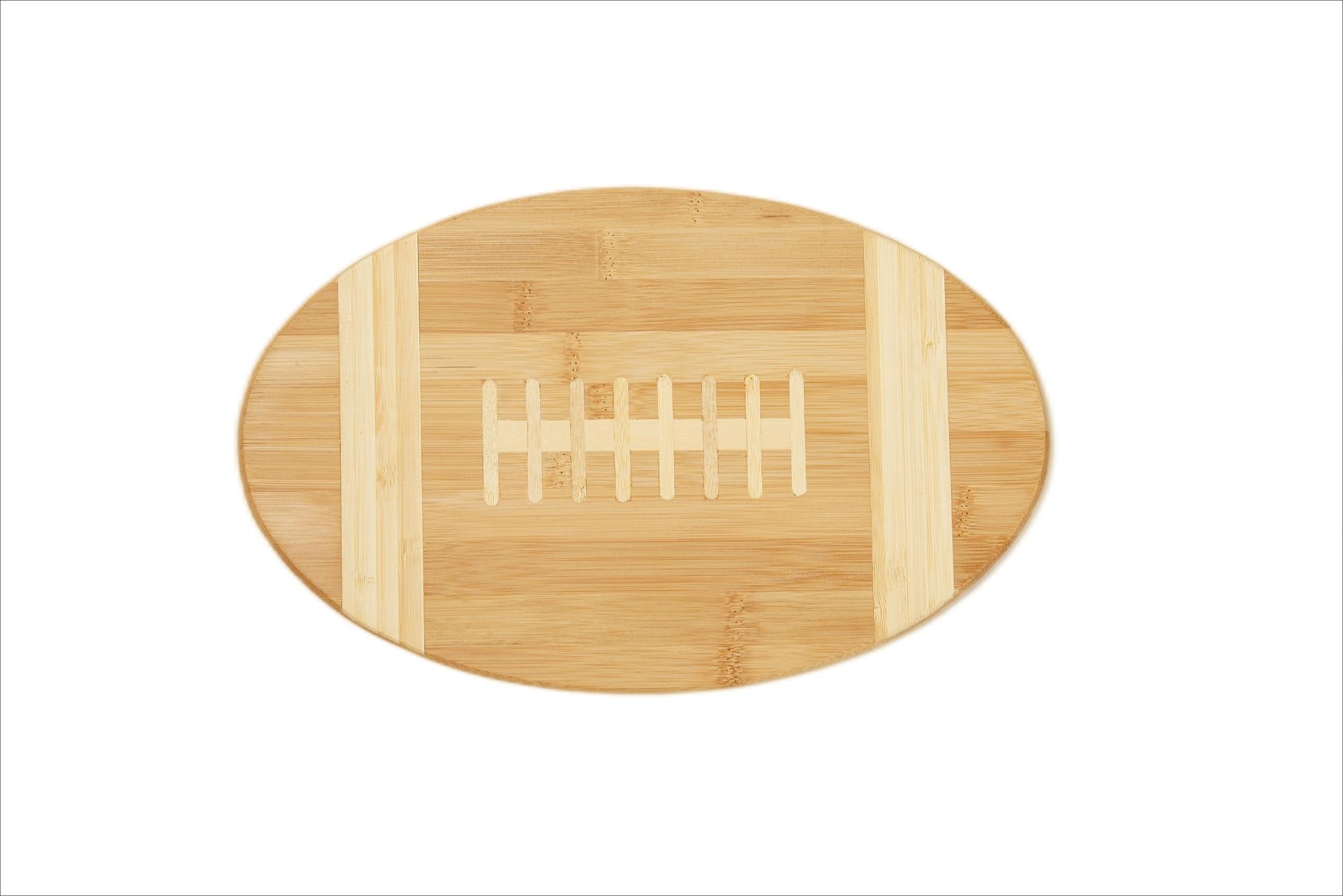 Two Tone Football Shaped Cutting Board