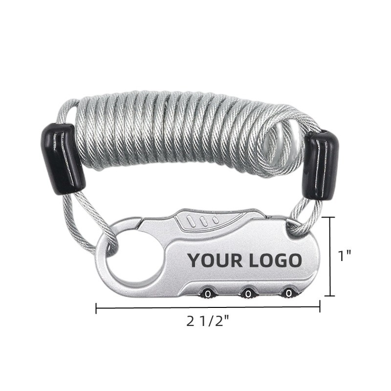Wire Rope Combination Lock