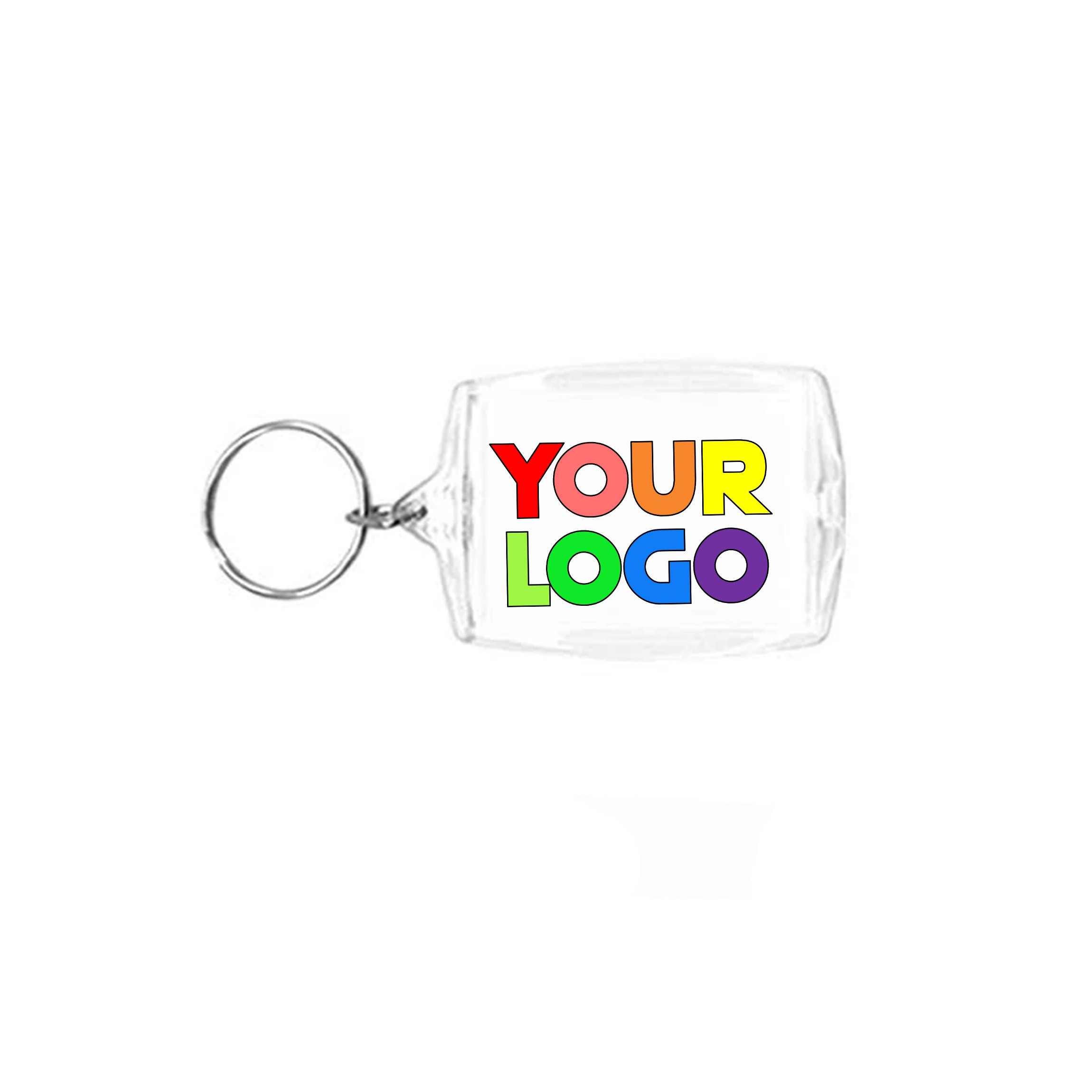 Acrylic Photo Frame Keychain