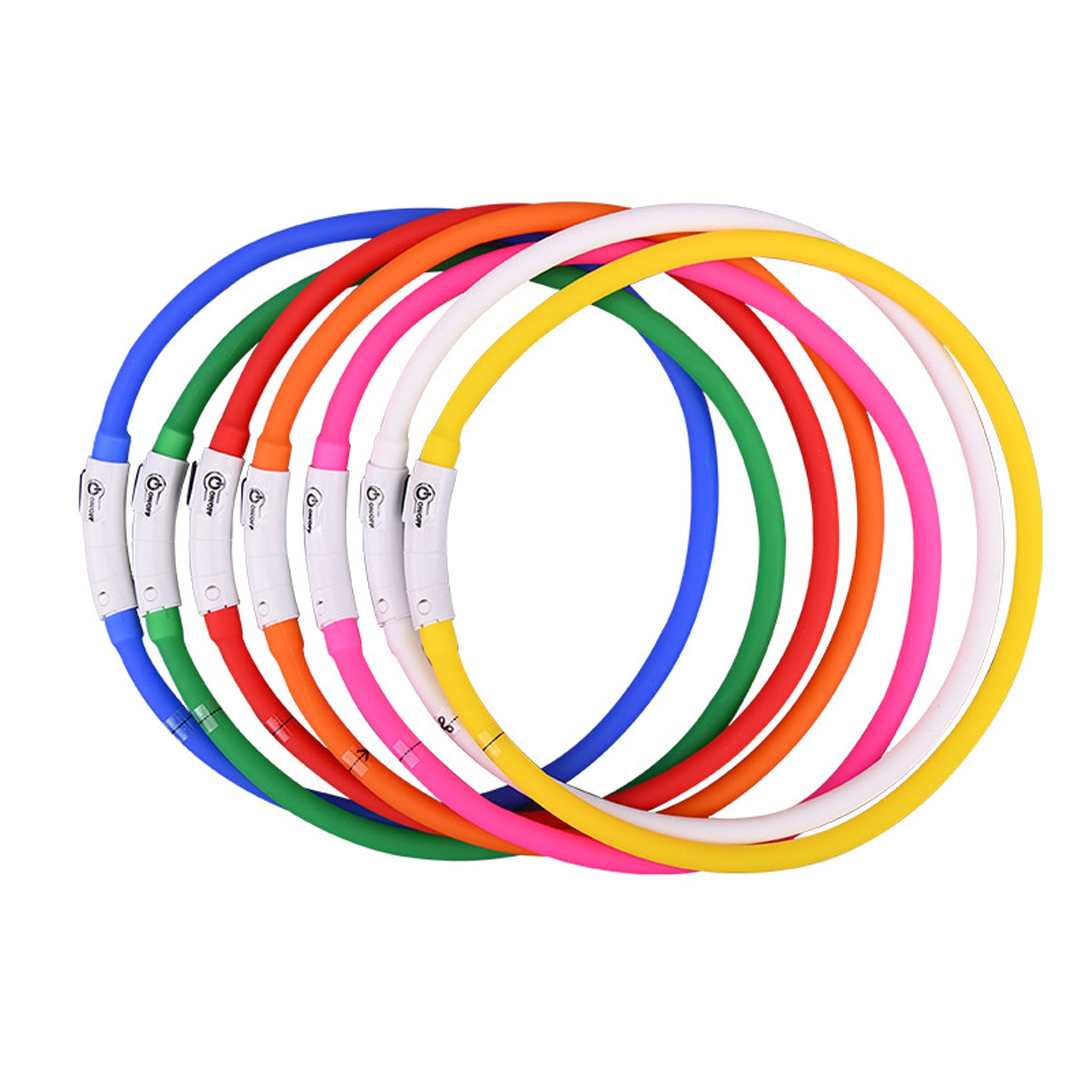 USB Rechargeable LED Pet Flashing Light Collar