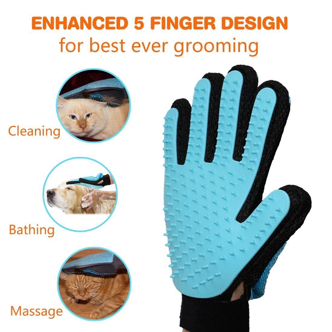 Pet Grooming Glove