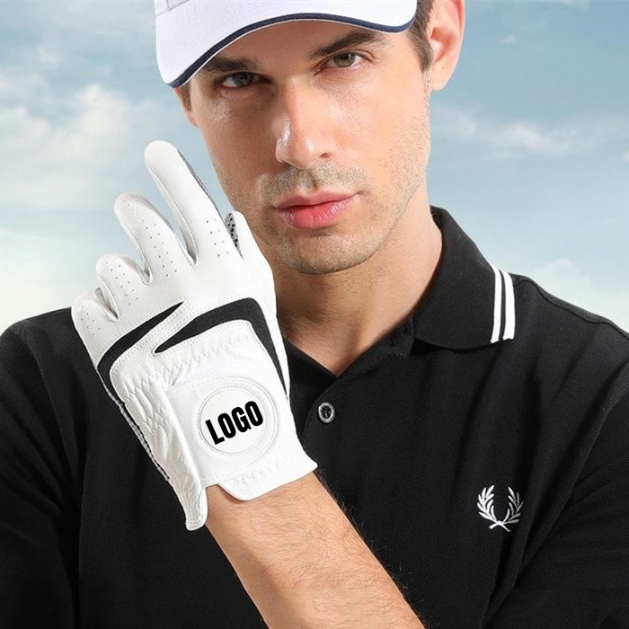Left-Handed Suede Golf Gloves
