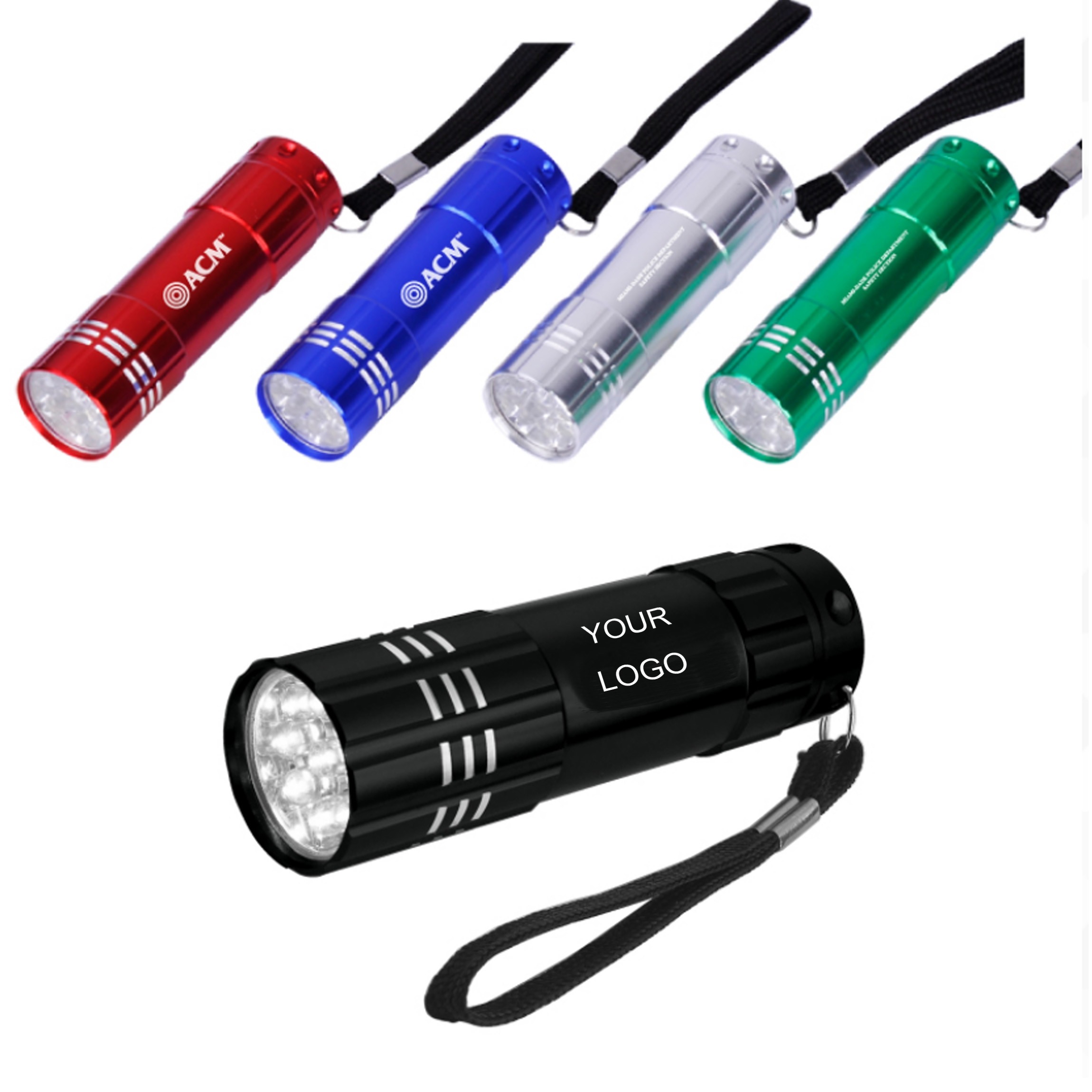 LED Aluminum Flashlight
