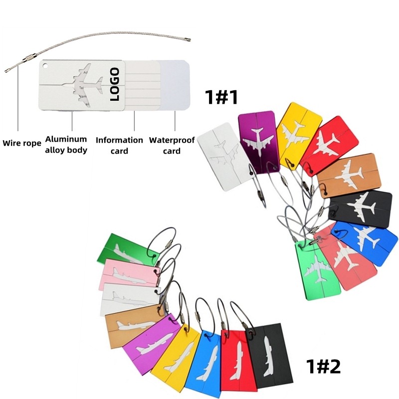Aluminum Alloy Luggage Tag