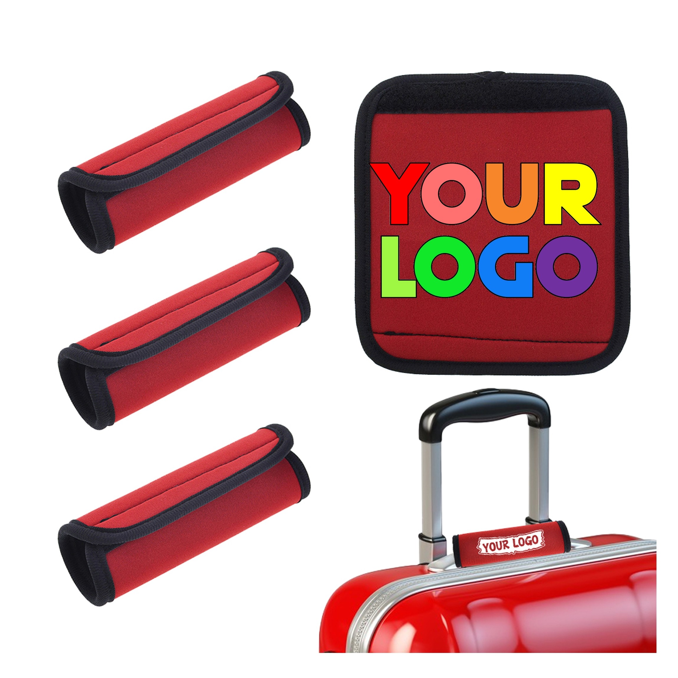 Neoprene Luggage Handle Wrap