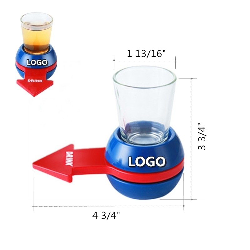 Shot Glass Spinner Game