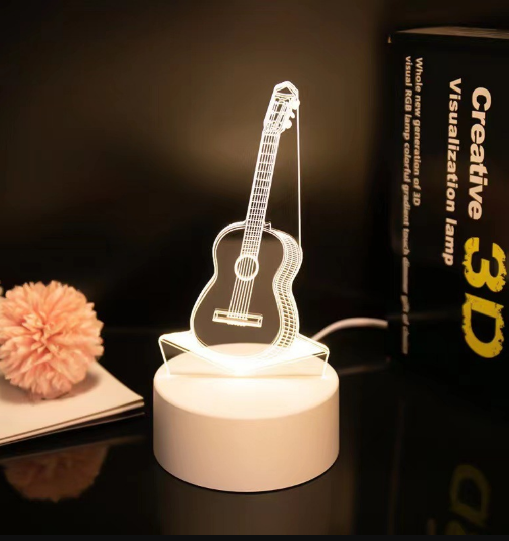 Custom Graphic Art Night Light