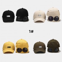 Baseball Cap With Goggles