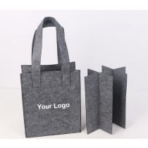Wool Felt Wine Bag