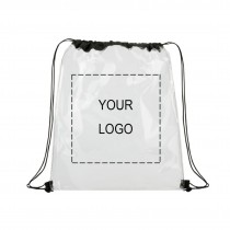 Clear Drawstring Bag
