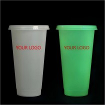 Luminescent Tumbler with Lid